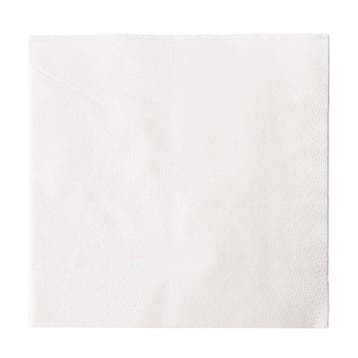 Lunch servetten wit 1 laags  | 5000 stuks | 33(b)x33(l)cm, Verzenden