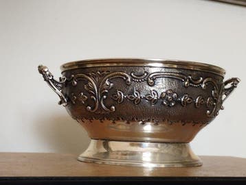 Schotel - .925 zilver, Antiek en Kunst