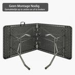 MaxxGarden Vouwtafel - Tuintafel - 180x70x74 - Rattan loo..., Tuin en Terras, Tuintafels, Ophalen of Verzenden, Nieuw