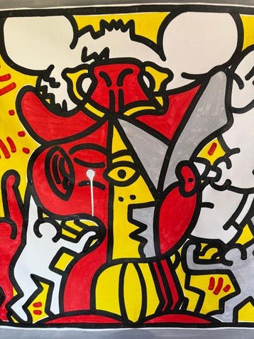 Freda People - Picasso X Haring XL