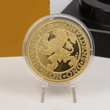 Nederland. 2023 - Leeuwendaalder - Officiële Herslag 1 Oz, Postzegels en Munten