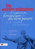 De eerste minuten 9789012100885 J. de Jong, Boeken, Verzenden, Gelezen, J. de Jong