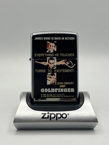 Zippo - James Bond 007 Goldfinger (Sean Connery) Limited