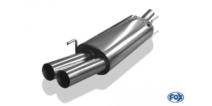 FOX VW Golf III einddemper - 2x76 type 10, Autos : Pièces & Accessoires, Systèmes d'échappement, Envoi