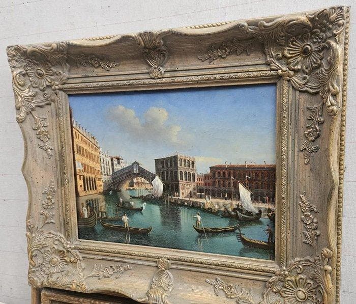 Aldo Marini (XX) - Venezia, Antiek en Kunst, Kunst | Schilderijen | Klassiek