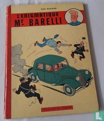 LEnigmatique Monsieur Barelli - 1956, Boeken, Stripverhalen, Gelezen, Eén stripboek, Verzenden