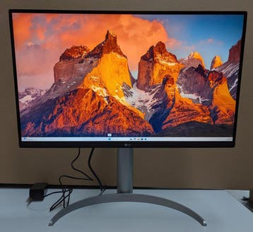 LG 27 4k monitor 27UP850N-W (4 stuks), Gebruikt, In hoogte verstelbaar, Ophalen of Verzenden, Ultra HD (4K)