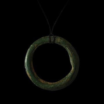 Oud-Celtisch Brons Druid Infinity Amulethanger met