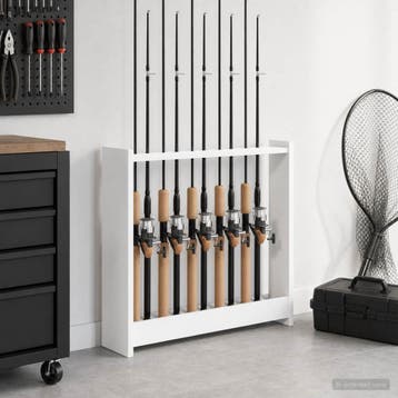 vidaXL Biljartkeu-stand Bewerkt hout 60 x 20 x 57 cm Wit, Verzenden, Nieuw