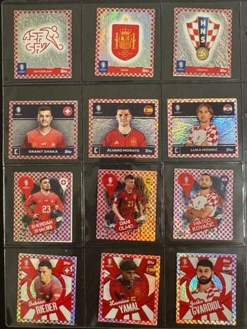 2024 Topps Euro 2024, UEFA Euro Cristiano Ronaldo, Lamine, Nieuw