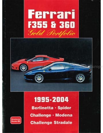FERRARI F355 & 360 GOLD PORTFOLIO 1995 - 2004, Nieuw