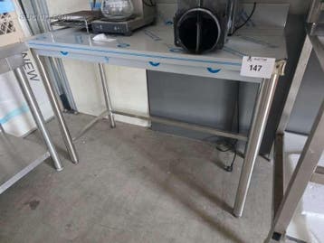 Inox werktafel Mareno ETTA-126, Ophalen, Nieuw in verpakking