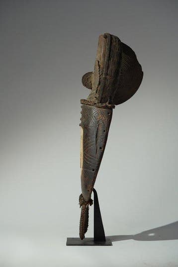 Een houten masker - Idimu - Lega - DR Congo (Zonder