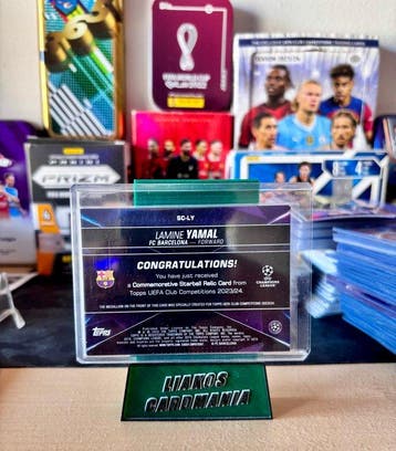 2023/24 Topps UEFA Champions League Lamine Yamal Carte, Collections