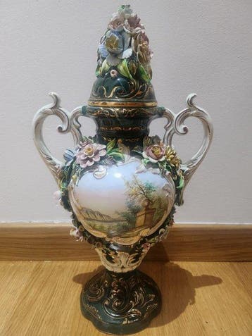Vaas - . - Francés Porcelana 1950