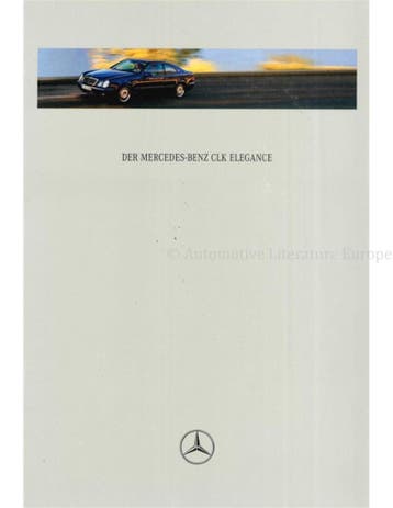 1997 MERCEDES BENZ CLK BROCHURE DUITS, Nieuw