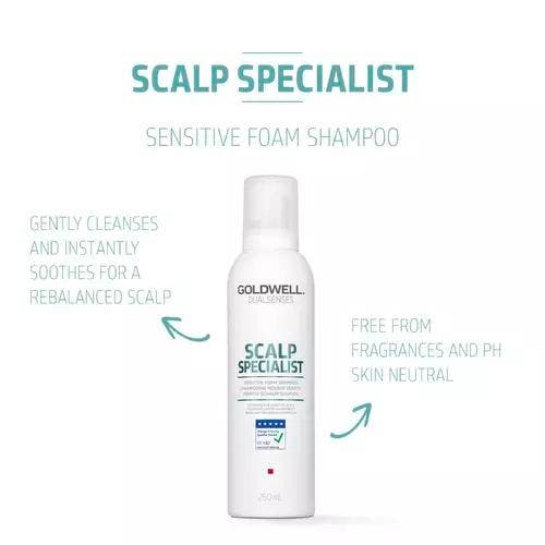 Goldwell Dualsenses Scalp Specialist Sensitive Foam Shampoo, Handtassen en Accessoires, Uiterlijk | Haarverzorging, Shampoo of Conditioner