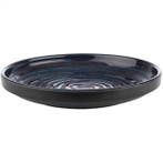 Bord | LOOPS | Melamine | Blauw | Per Stuk | Ø230x35(h)mm, Verzenden, Nieuw in verpakking