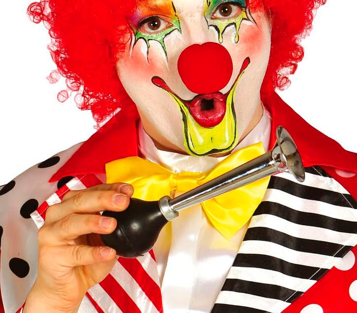 ClownS Hoorn 19cm, Hobby en Vrije tijd, Feestartikelen, Nieuw, Verzenden
