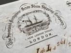Manuscrito - Año 1861. Comercio de vino por barco de España, Nieuw