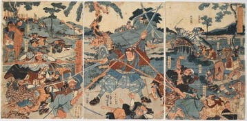 Utagawa Kuniyoshi /  (1798–1861) Iga-goe Adauchi no Zu —