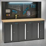 Datona Werkbank PRO eiken - 3 opbergkasten - 1, Ophalen of Verzenden, Nieuw