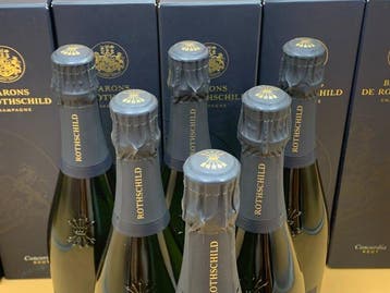 Barons de Rothschild, Concordia - Champagne Brut - 6, Verzamelen, Wijnen, Nieuw