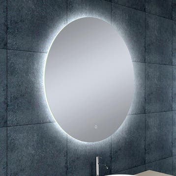 LED Spiegel 80cm | 20W | 2700-6400K | Verwarming & Dimbaar, Verzenden, Nieuw