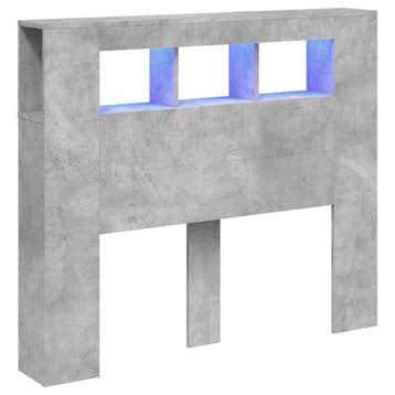 Hoofdbord Betongrijs | OP = OP | Sla toe met 66% korting, Klassiek modern, Gebruikt, Verzenden, 120 cm
