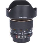 Tweedehands Samyang 14mm f/2.8 ED AS IF UMC Nikon AE CM4428, Ophalen of Verzenden, Overige typen