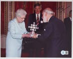 Vint Cerf Father of Internet Here with Queen Elizabeth II