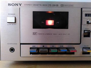 Sony - TC-209 SD Lecteur-enregistreur de cassettes
