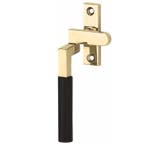 Raamboom Met sluitplaat links Bauhaus ebben messing ongelakt, Nieuw