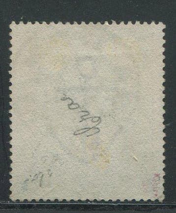 Groot-Brittannië 1867 - 10 shilling grey-green watermark, Postzegels en Munten, Gestempeld