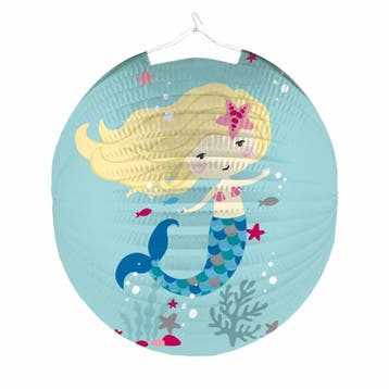 Zeemeermin Lampion 25cm, Verzenden, Nieuw