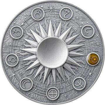 Ghana. 10 Cedis 2025 Uranus - Solar System - Antique finish,, Postzegels en Munten