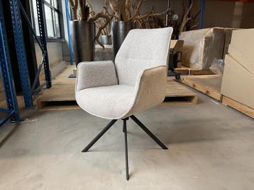 Veiling - Eetkamerstoel Mellow (set van 8) - draaibaar - bou, Huis en Inrichting, Stoelen, Nieuw