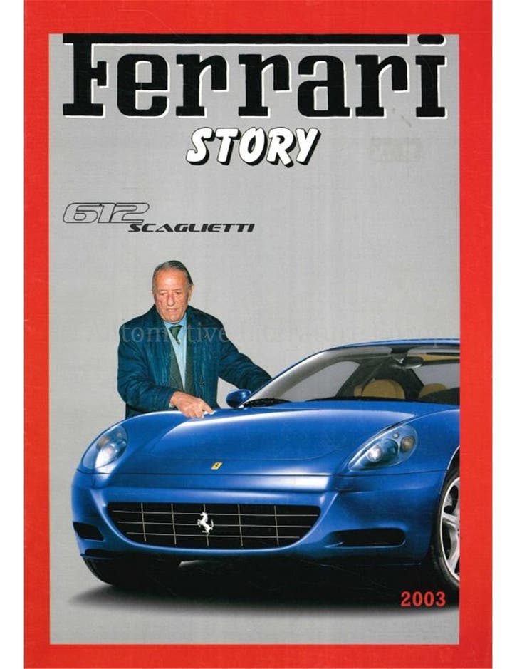 2003 FERRARI STORY MAGAZINE ENGELS | ITALIAANS, Boeken, Auto's | Folders en Tijdschriften