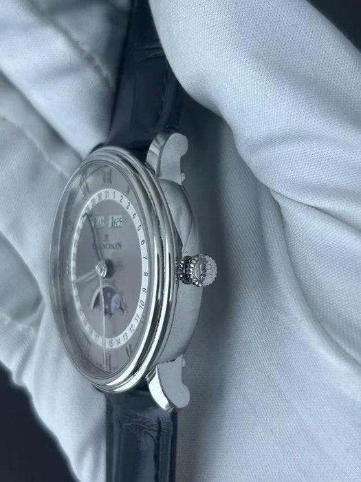 Blancpain - Villeret Quantième Complet - 6654-1113-55B -, Bijoux, Sacs & Beauté, Montres | Hommes