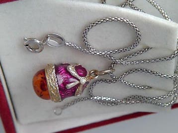 Sans prix de réserve - Ensemble de bijoux 2 pièces Argent -