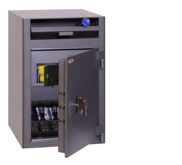 Phoenix Afstortkluis SS0998KD met dubbelbaard sleutelslot, Verzenden, Nieuw, Brandkast