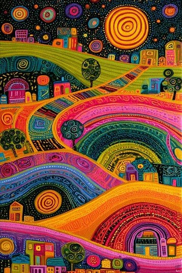 Felix van Horst - Colorful Cadence (XXL)