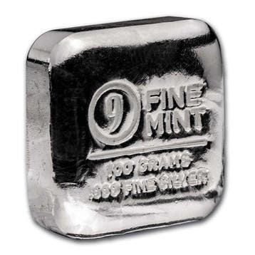 100 grammes - Argent .999 - 100g 9Fine Mint 999 Fine Silver