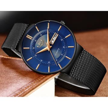 Kwarts Uurwerk Heren - Anoloog Luxe Horloge voor Mannen, Verzenden