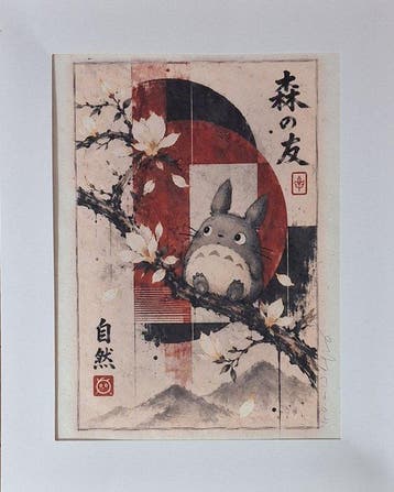 Emma Wildfang - Baby Totoro - Series - Anime Ukiyo –, Nieuw
