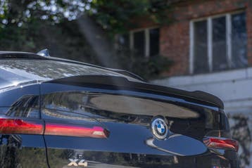 Maxton Achter Spoiler Glans Zwart V1 BMW X4 G02 & LCI B8879
