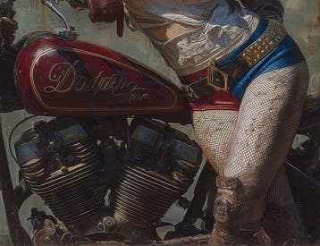 Canvas Fit - Alberto Ricardo - Harley, La reina del caos