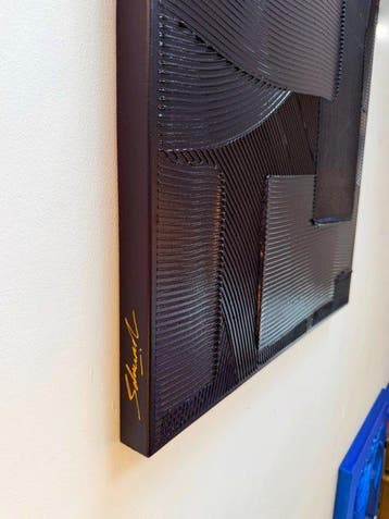 Sarah Schwarzl - Frequency RED VIOLET (Frame included)