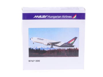 Schaal 1:500 Herpa 504249 Malev Hungarian Airlines Boeing..., Ophalen of Verzenden, Gebruikt
