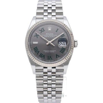 Rolex - Datejust 36 Mens Watch Jubilee Slate Roman